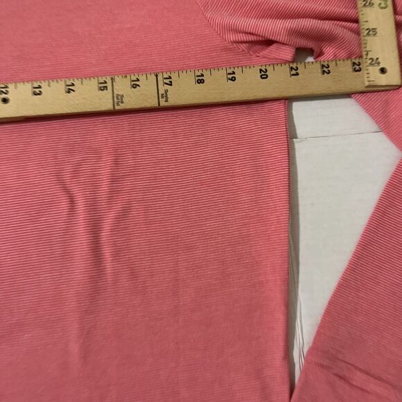 Johnnie-O Vaughn 1/4‎ Zip Pullover Size Small Striped Candy Pink NWT MSR $118 - Picture 7 of 8